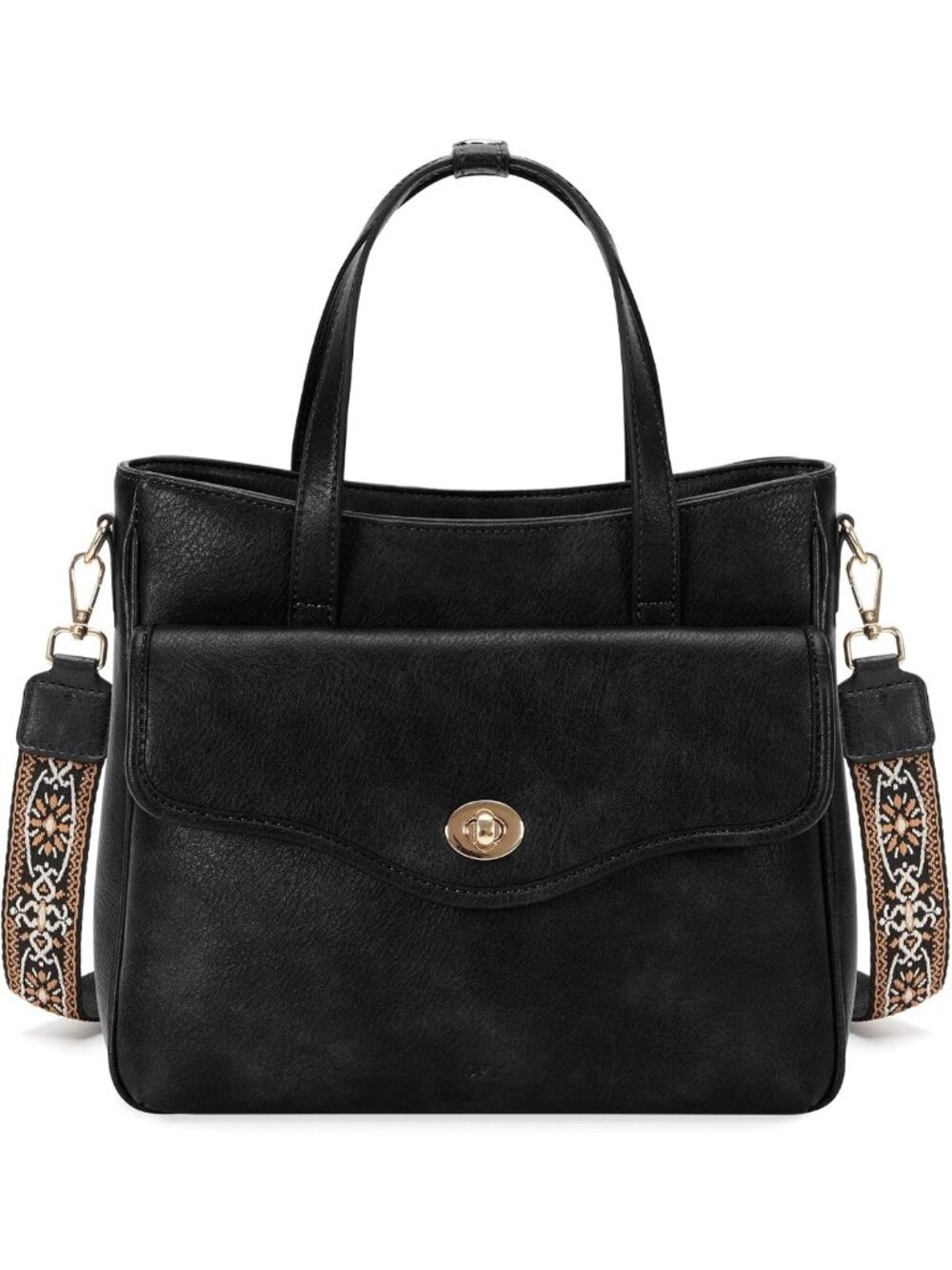 Vintage Leather Satchel Purse for Women, Stylish Top Handle Handbag, Chic Tote